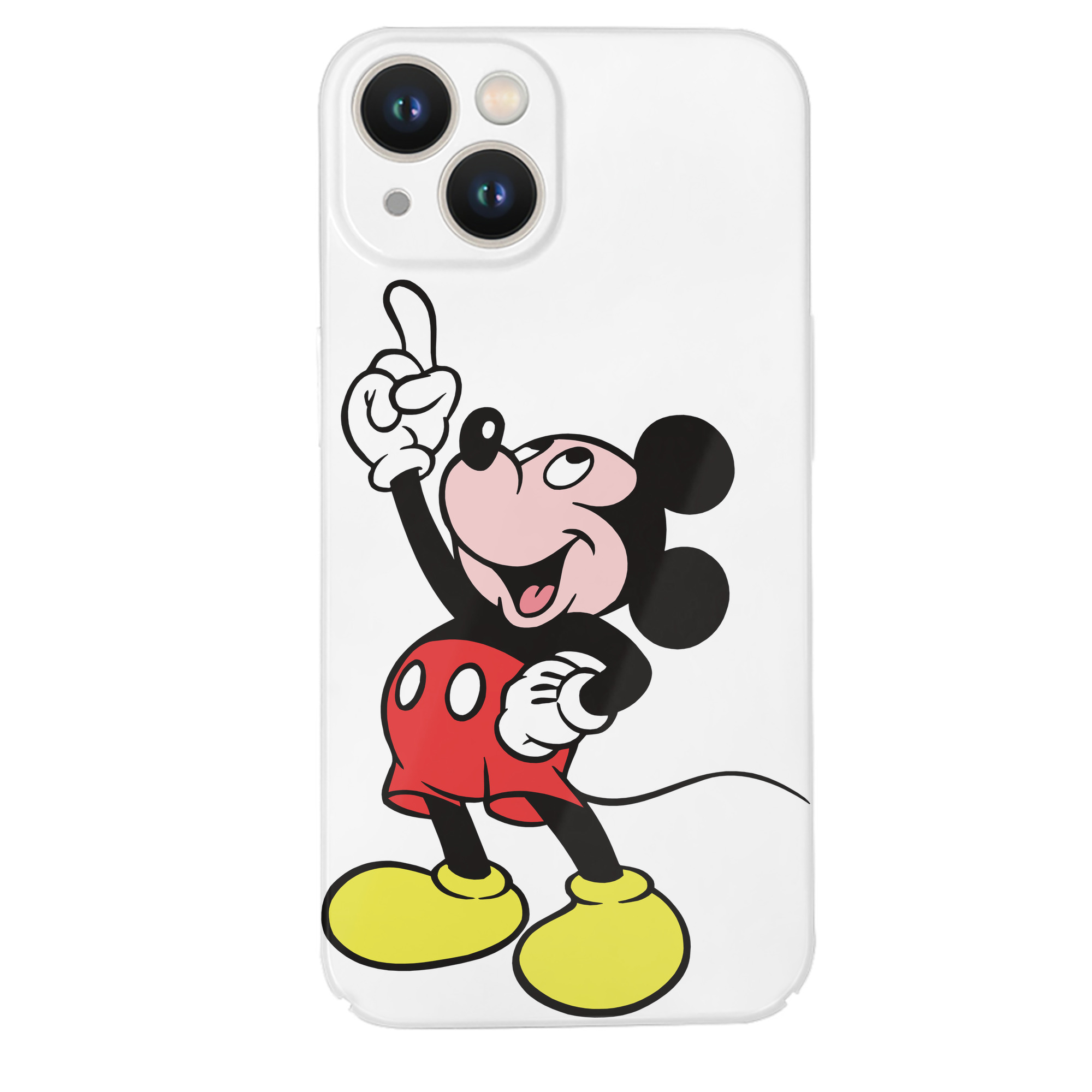 （画像用） ミッキーマウス Mickey Mouse 【iPhone 14シリーズ対応】ハードケース